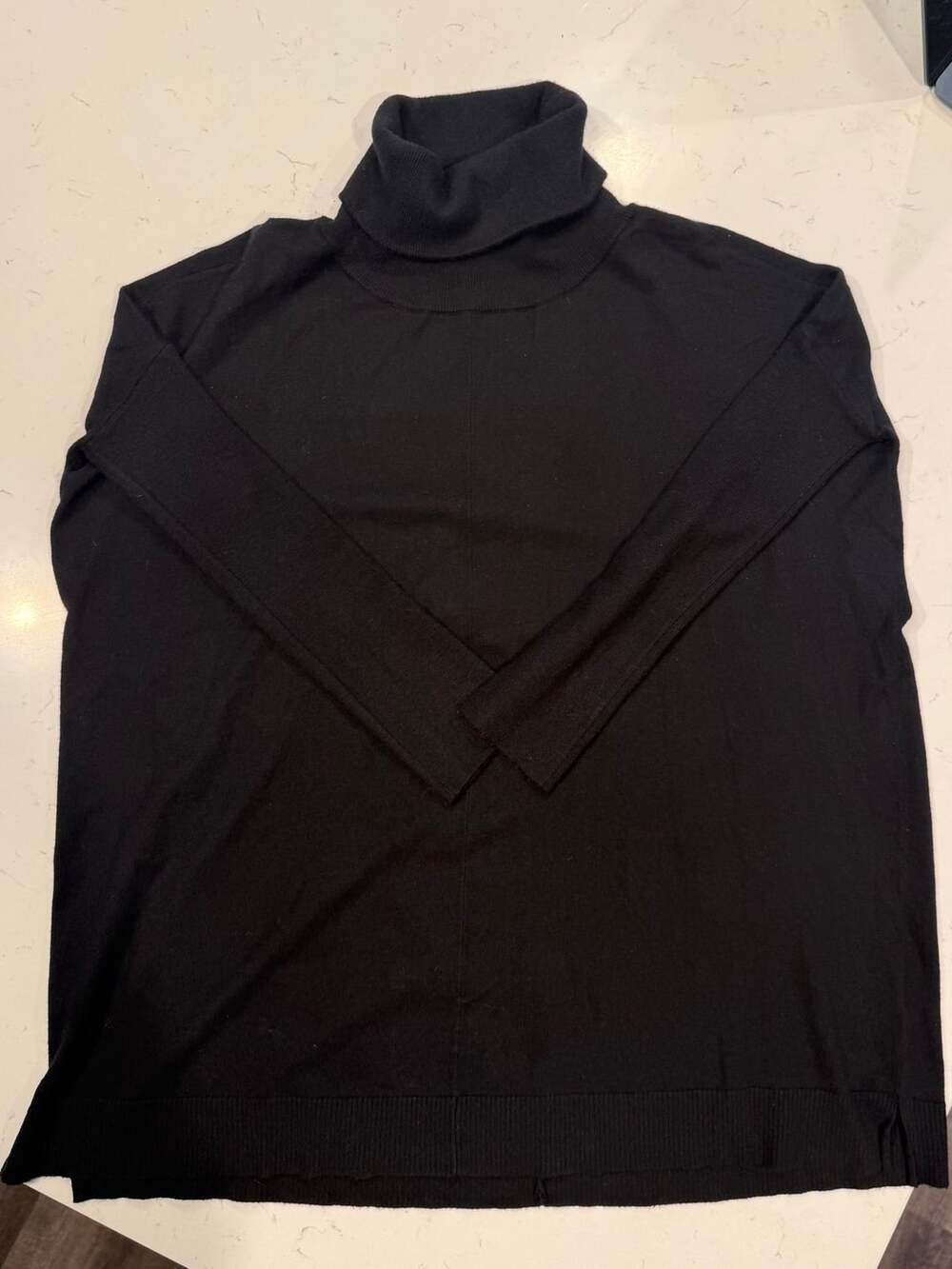 BB Dakota Steve Madden Turtleneck Sweater Size S Black